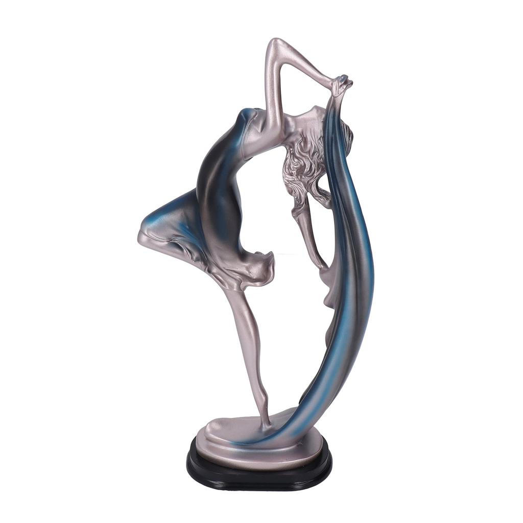 Tanzendes Mädchen Statue Elegante Ballerina Mädchen Handwerksstatue Heimdekoration für Wohnzimmer Schlafzimmer Weinschrank Schreibtisch Fernseher