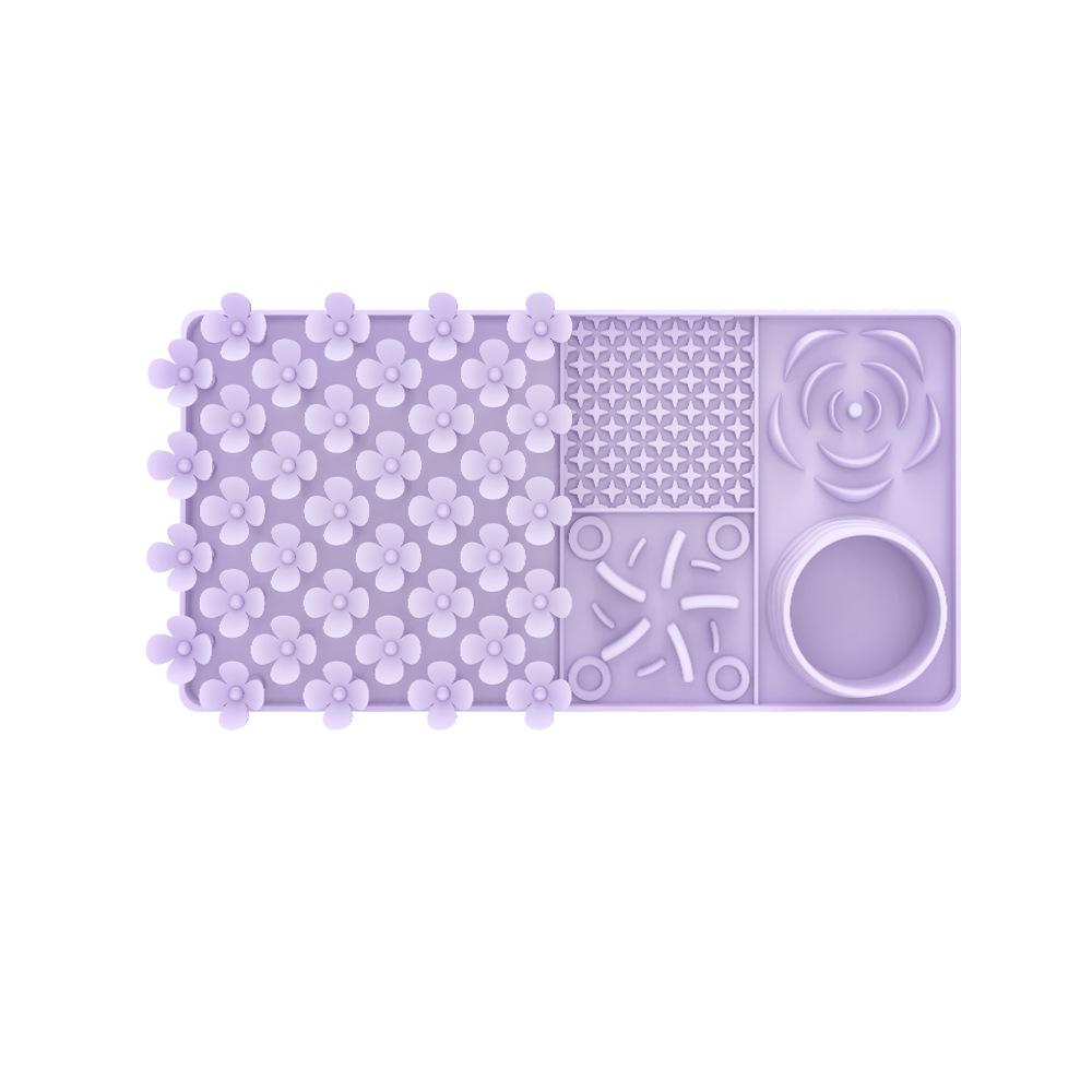 Silicone Slow Feeder Mat for Dogs - Anti-Choking, Anti-Spill Design with Suction Cups