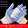 Anti-Slip, Wear-Resistant Cotton Work Gloves for Men & Women - Thickened & Breathable for Construction Sites