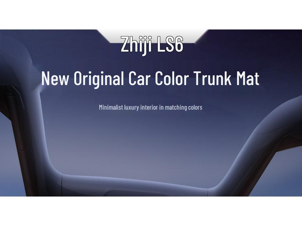 Zhiji LS6 2025 Full-Coverage Trunk Mat - Car Accessories & Interior Mod Parts