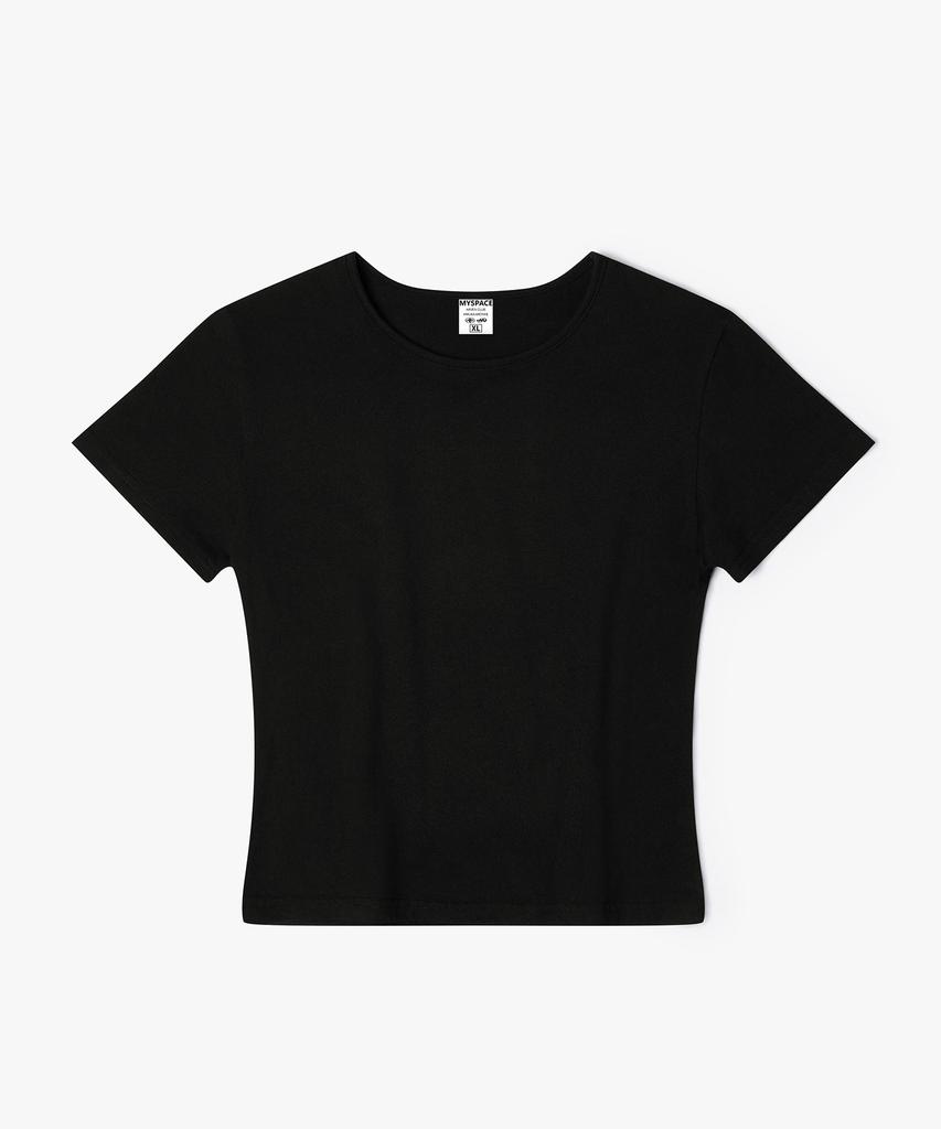 Hilukaakaibeu Hiruka Signature Cotton Slim Fit Short Sleeve T-Shirt