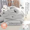 Set of 10 Hotel-Grade Light Gray HOSUR Face Towels, Thick and Fluffy, 100% Cotton, 34 X 80cm, Highly Absorbent, Quick-Drying, Durable, Solid Color, Lo