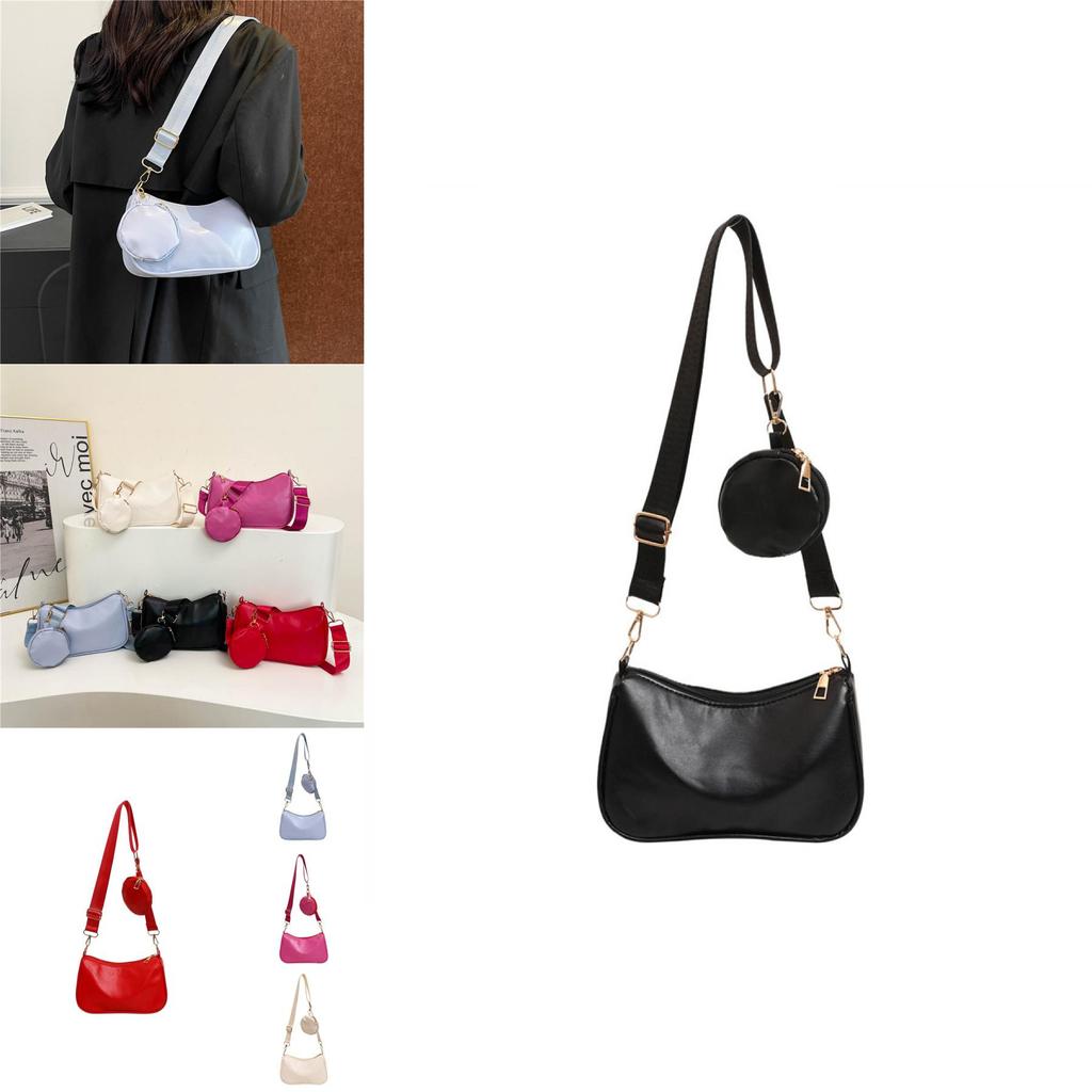 Trendy Korean Style Womens Crossbody Bag Chic Fashionable Pu Material For Everyday Use