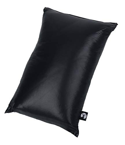 Captain Stag (CAPTAIN STAG) CS Fiber Down Blanket, Cold Weather Protection, Machine Washable, with Storage Bag, 120 x 75 cm, Black x Ivory, UM-1554