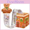 Christmas Gingerbread House Gift Box With Candy Decor For Holiday Celebrations