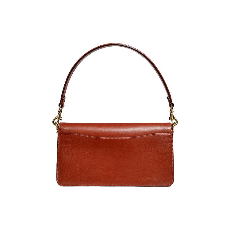 COACH Tabby Leather Shoulder Bag, Crossbody Bag, Shoulder Bag Medium Women's Rusty Red 6793-B4NQ4