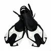 Adjustable Diving Fins Lightweight Short Swim Flippers Professional Pool