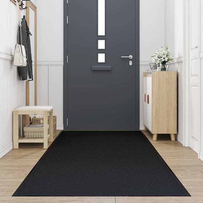 VidaXL Paillasson noir 115x500 cm 4105611