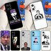 The Office Prison Mike For Realme C55 C67 C61 C75 C53 C51 C21Y C25S GT 6 6T 5 GT7 Pro 10 11 12 13 14 Pro Plus Case