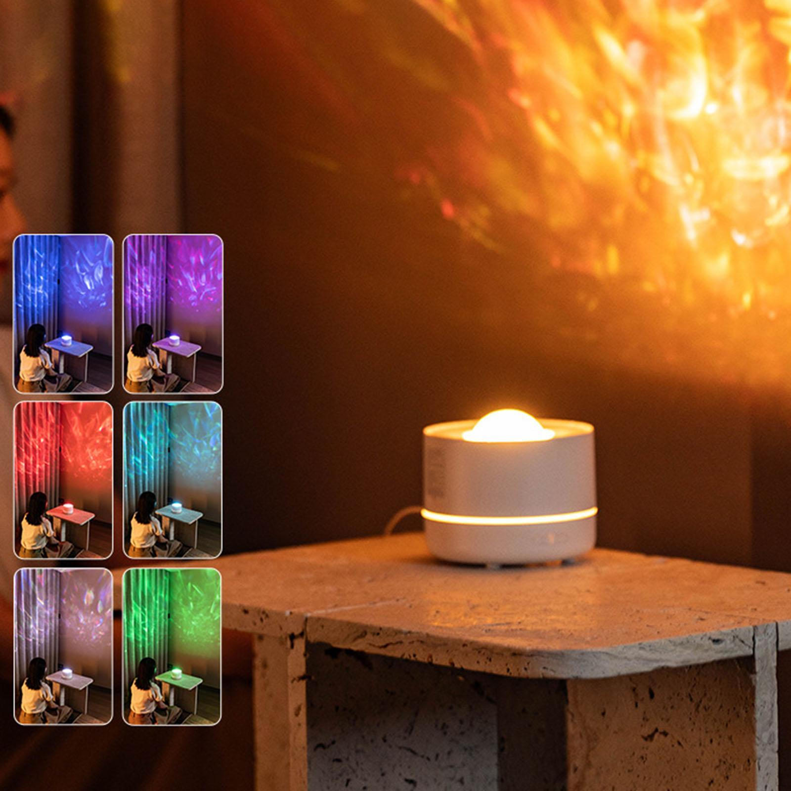 

Звездный проектор Увлажнитель воздуха Аромадиффузор Подарок на новоселье Практичный Цветной Атмосферный свет белый