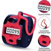 Handy Counter Click Manual Digital clicker Stitch Tally Counters Finger Mechanical Palm Handheld Pitch 5-Digit Electronic Display Click Counter