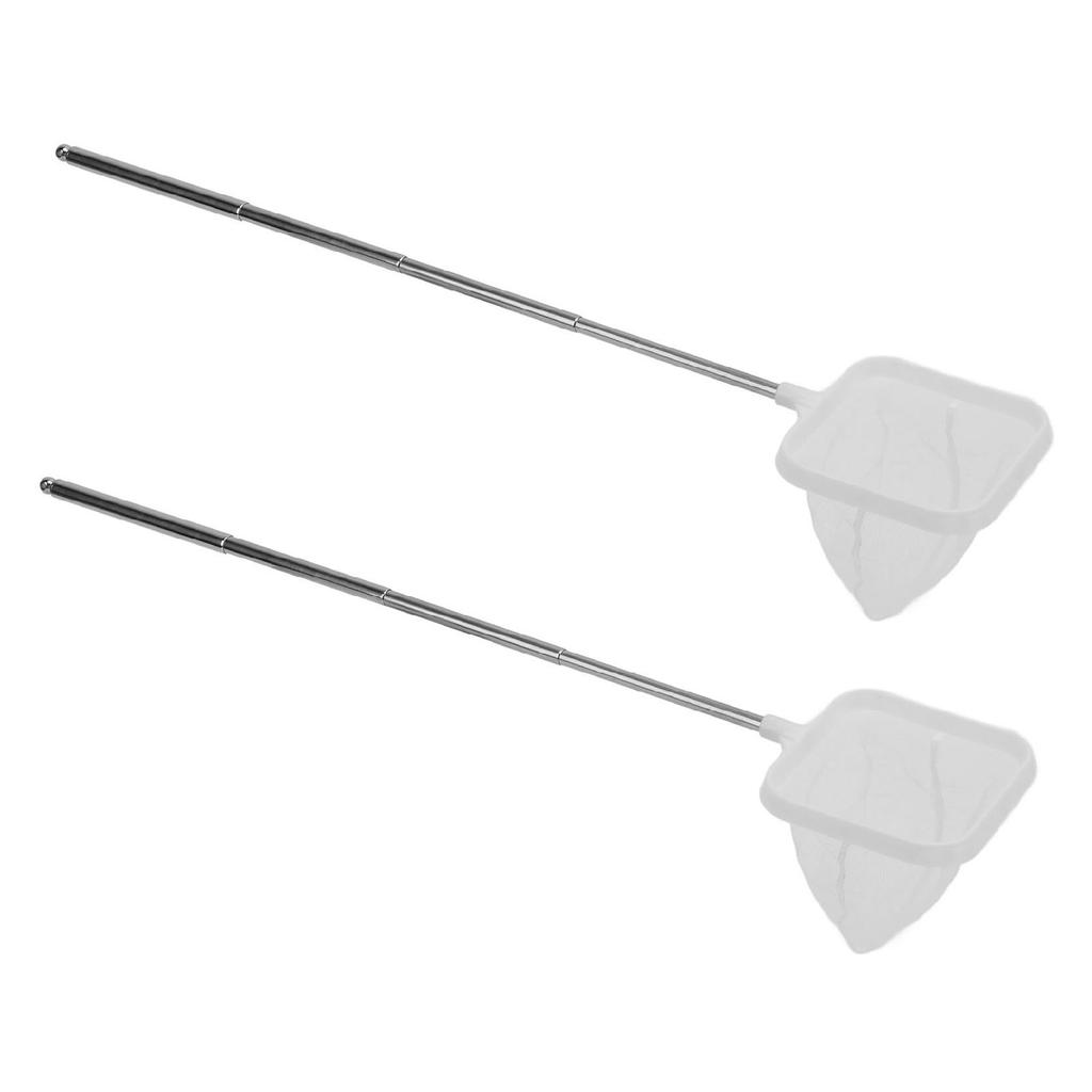 Siatka do akwarium z rozciągliwym uchwytem, drobne oczka, mała siatka do akwarium, do jaj ryb, resztek pokarmu dla ryb, 2 szt.