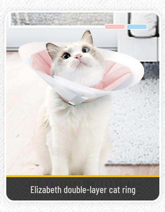 Grenzüberschreitender Katzen-Post-OP-Erholungsanzug - Atmungsaktiv, Verstellbar, Anti-Leck, Dünner OP-Anzug