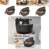 Air Fryer 10l Large Capacity Hot Air Circulation Household Breakfast Oven For Family Cooking