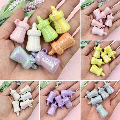 DIY Módní Volné Korálky 20.8*33.7mm 5ks Ručně Vyráběný Materiál Šperkové Doplňky Kojenecká Láhev pro Řemeslné Doplňky