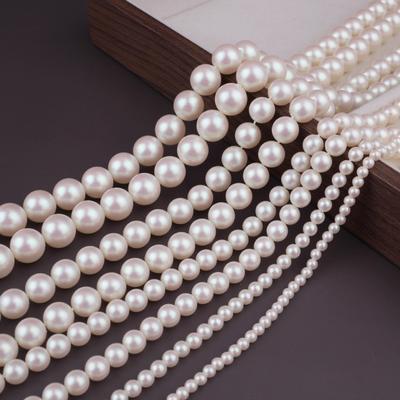 Shi Jia Matt Meerjungfrau Elfenbein Imitation Perlen für Handgemachte Halsketten und DIY-Accessoires