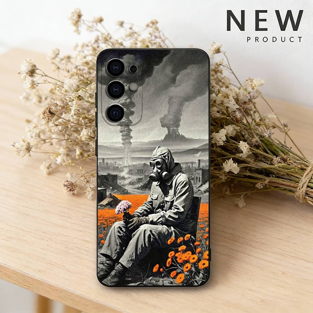 

S-STALKER 2 Heart of C-Chornobyl Phone Case For Samsung S26,25,24,23,22,21,20,30,Ultra,Plus,Fe,Lite Black Shell Samsung S21lite