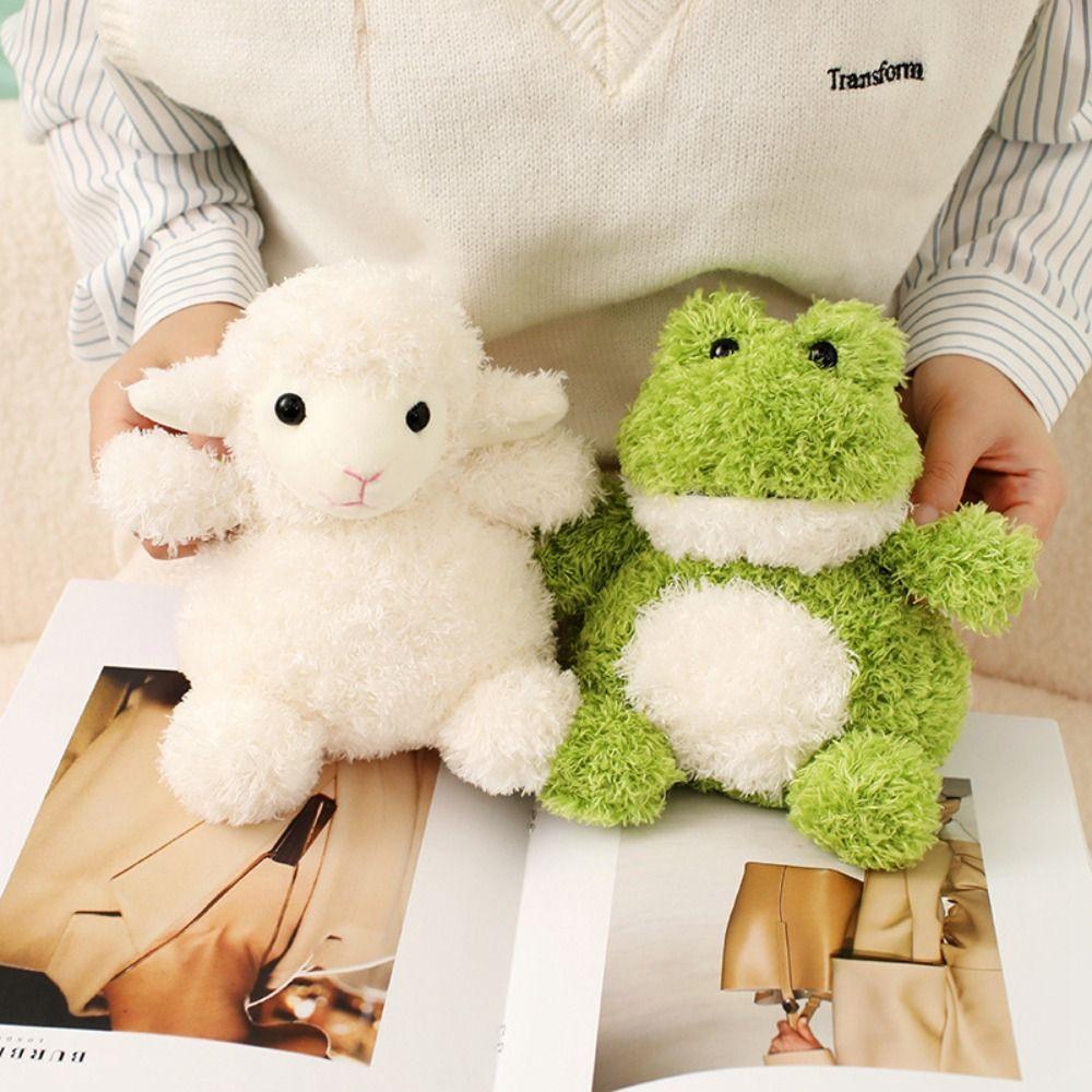 Handmade Bobo Sheep Plush Toys Interactive Cartoon Sleeping Doll  Party Supplies