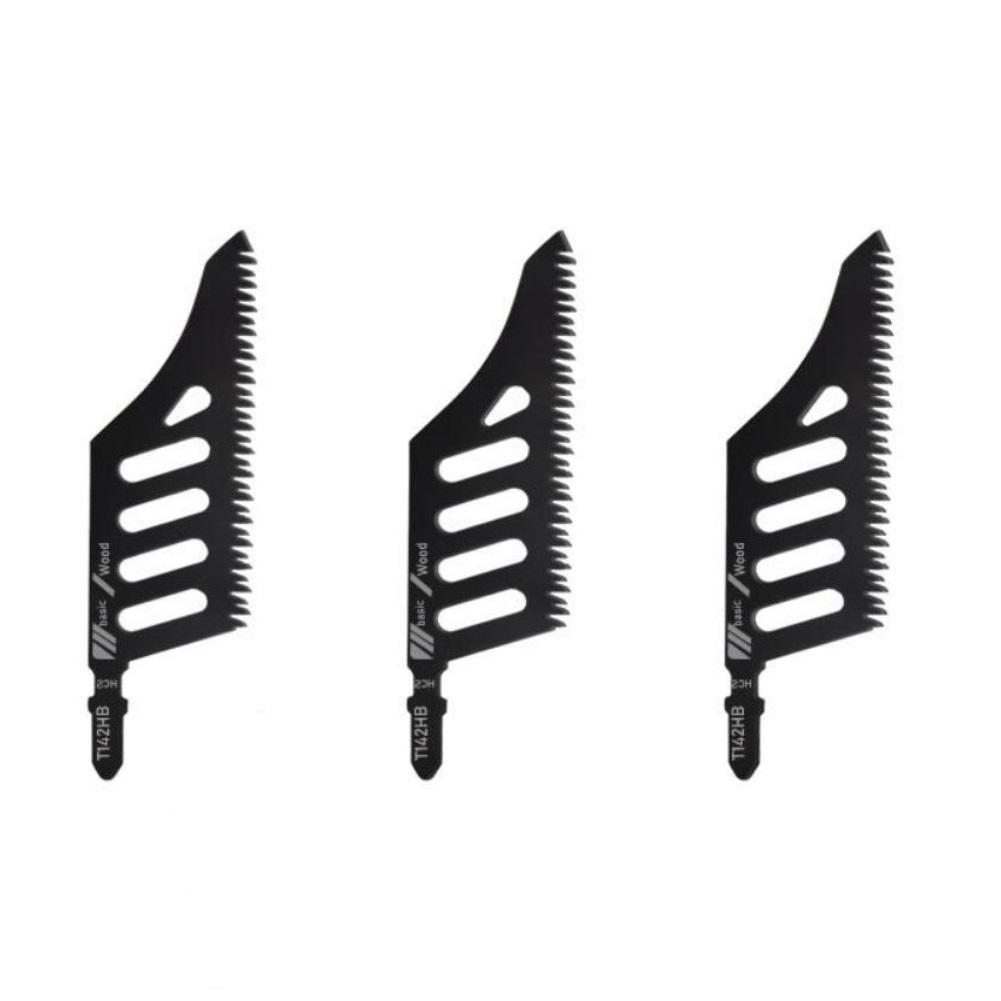 T142HB Curve Jigsaw Blade T Shank Flush Cutting Sawwood Blades For Electric Tool Plywood MDF Cutting Tool