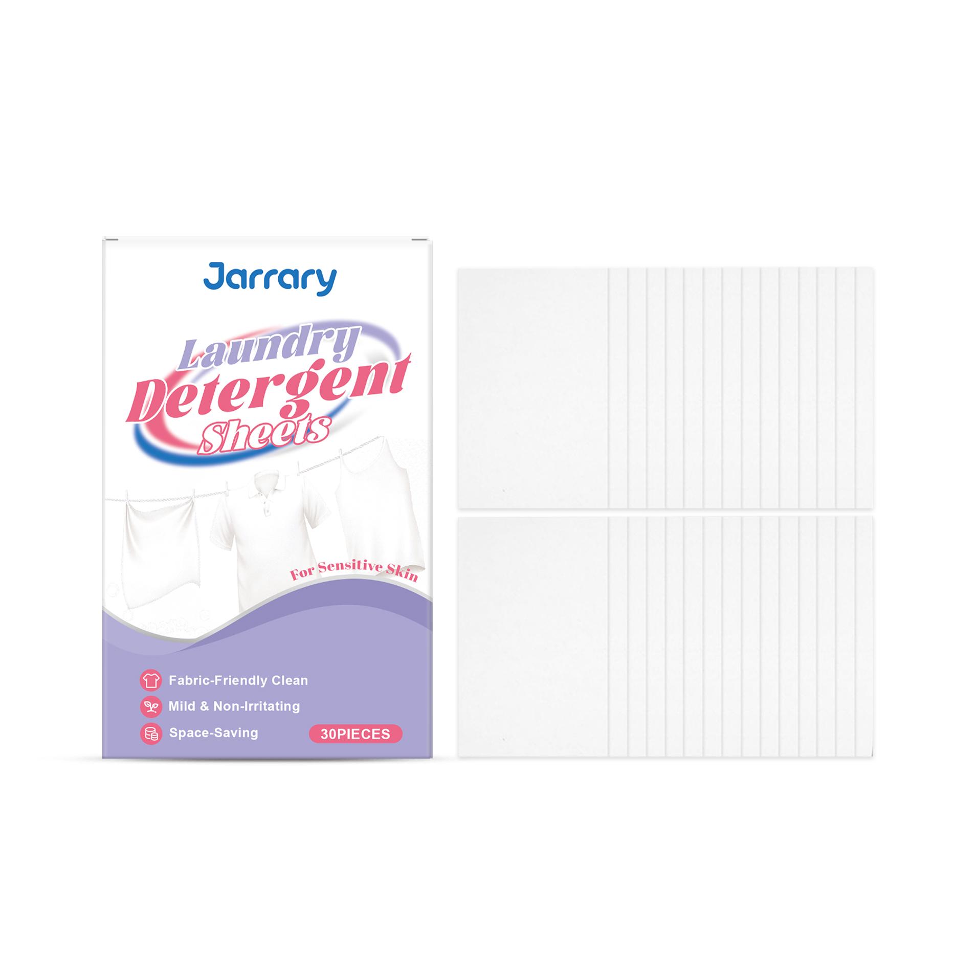 Laundry Sheets • Gentle Deep Cleaning • Effective Stain Removal • Fresh Long-Lasting Scent • Soften & Care for All Fabrics