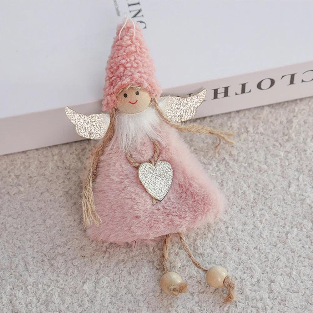 1PCS Cute Wool Felt Christmas Pendants DIY Handmade Snowmen & Trees Party Decor & Christmas Gifts Multiple Styles