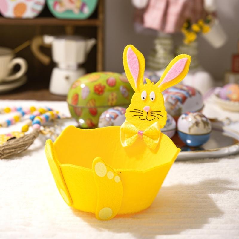 Osterhasen Geschenke Aufbewahrungsbehälter Praktischer Osterhasenform Ausstellungs Korb Für Party Leckereien Und Dekorationen