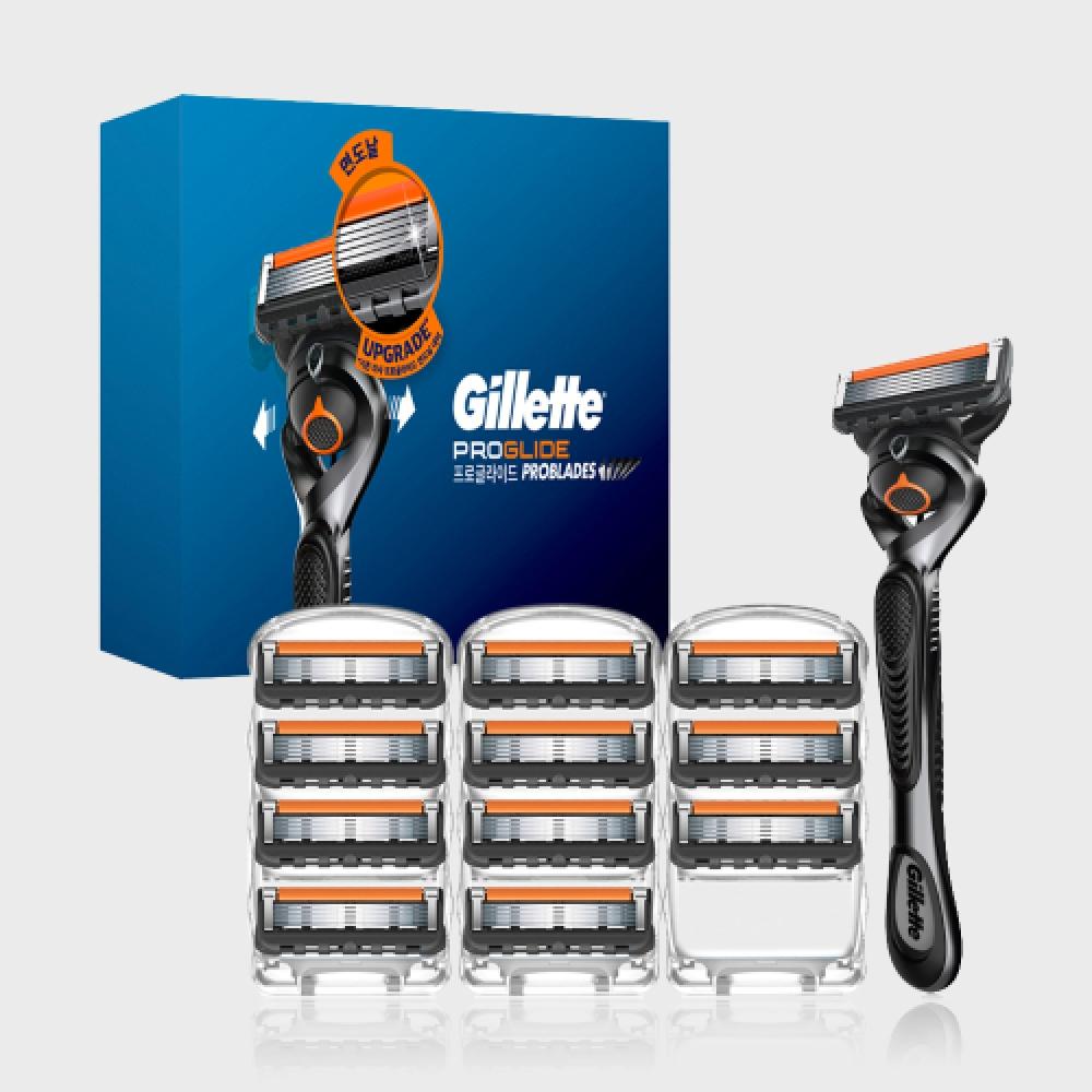 Gillette Proglide Manual Shaver Handle 1 + 12 Shaver Blades Proglide handle 1+12 razor blades [G173]