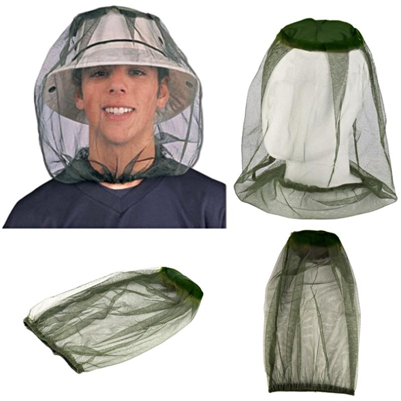 Fishing Net Cap For Hiking Fishing Anti Mosquito Outdoor Beekeeping Hood Insect-proof Camping Cap