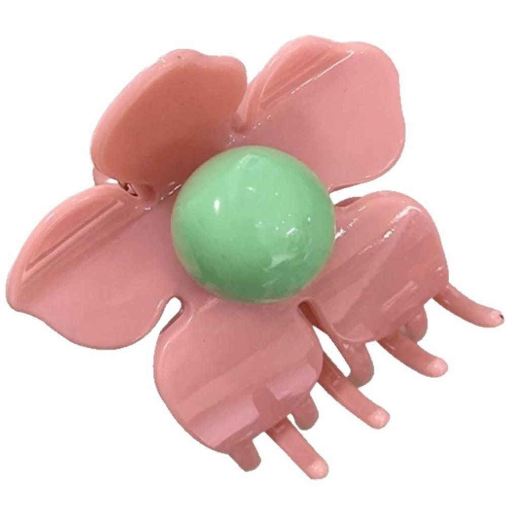 Hairpin Hair Crab Clip Plastic Plastic Shark Clip Fashion Flower Hair Claw Female