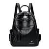 Backpack Women's New Trendy Korean Version Light Fashion Versatile Women's Bag Large Capacity Leisure Commuter Travel Backpack