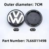 56/58/60/65/66/70/76MM 4pcs Car Emblem Wheel Center Caps Hub Cover Accessories for VOLKSWAGEN GTI Jetta Tiguan Golf POLO Passat