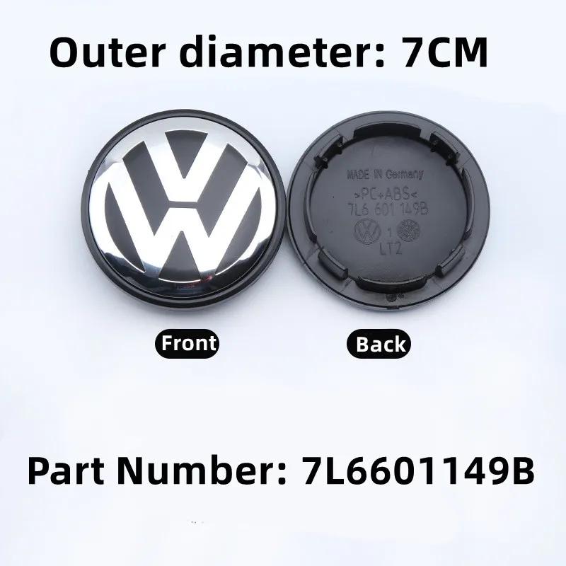 56/58/60/65/66/70/76MM 4pcs Car Emblem Wheel Center Caps Hub Cover Accessories for VOLKSWAGEN GTI Jetta Tiguan Golf POLO Passat