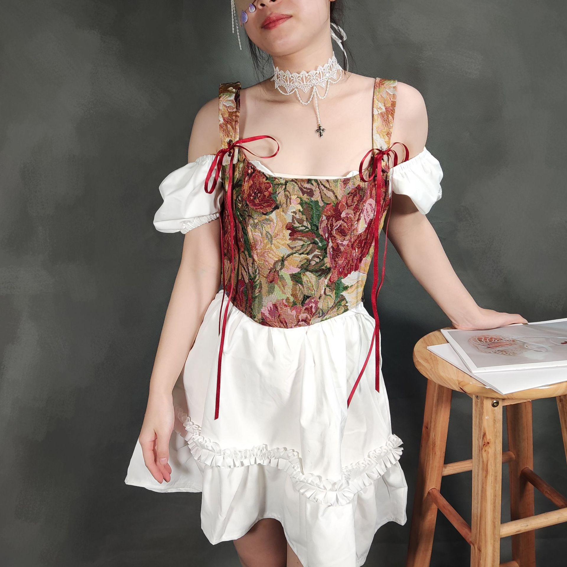 

Корсеты, модная и элегантная женская одежда XL красный