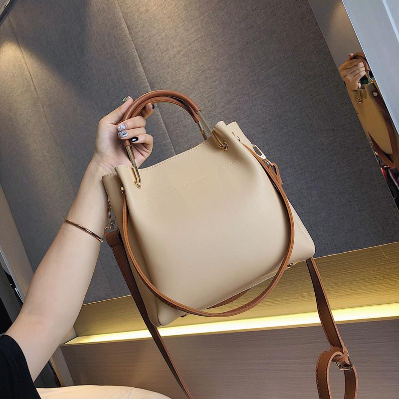 Taška Dámská nová taška Advanced Sense Bucket Bag Velkokapacitní taška Crossbody do ruky na jedno rameno