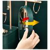 Schmuck-Organizer Schränkchen mit Spiegel Schubladen Schatulle Köfferchen