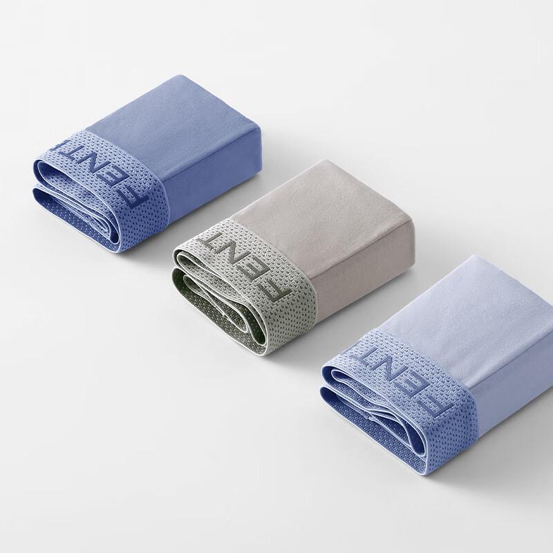 Fenteng Men's Cotton Antibacterial Boxer Briefs