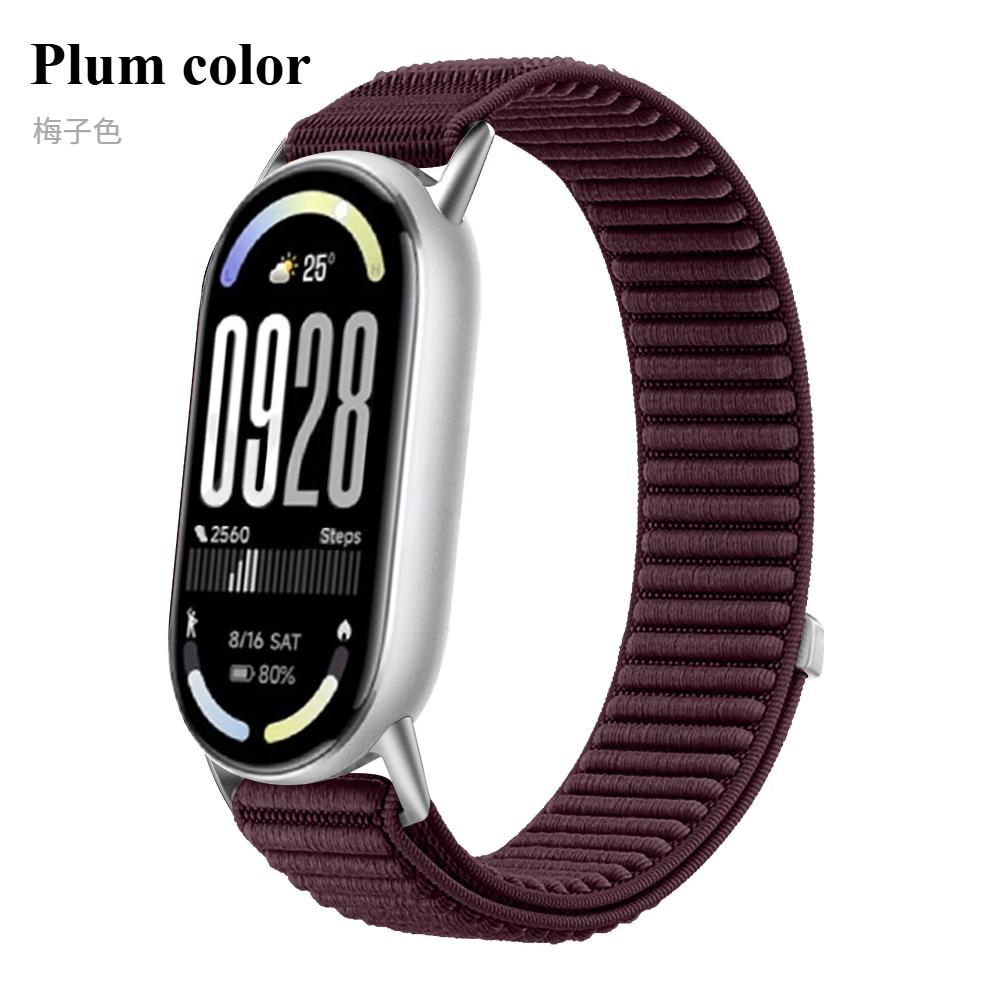 Nylon Strap for Mi Band 10 9 8 Strap Smart Watch Band for Xiaomi Smart Band 8 Strap Miband 8 9 Correa Replacement Accessories