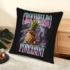 Italian B-Brainrot Cushion Cover Soft Short Plush Pillow Cover Smooth Cozy Texture Aesthetic Cushion Case Home Decor