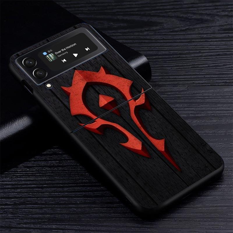 W-World Of W-Warcraft W-Wow Z Flip 7 Phnoe Case For Samsung Z Flip 6 5 4 3 5G Galaxy ZFlip7 ZFlip4 ZFlip5 ZFlip6 ZFlip3 Phone Co