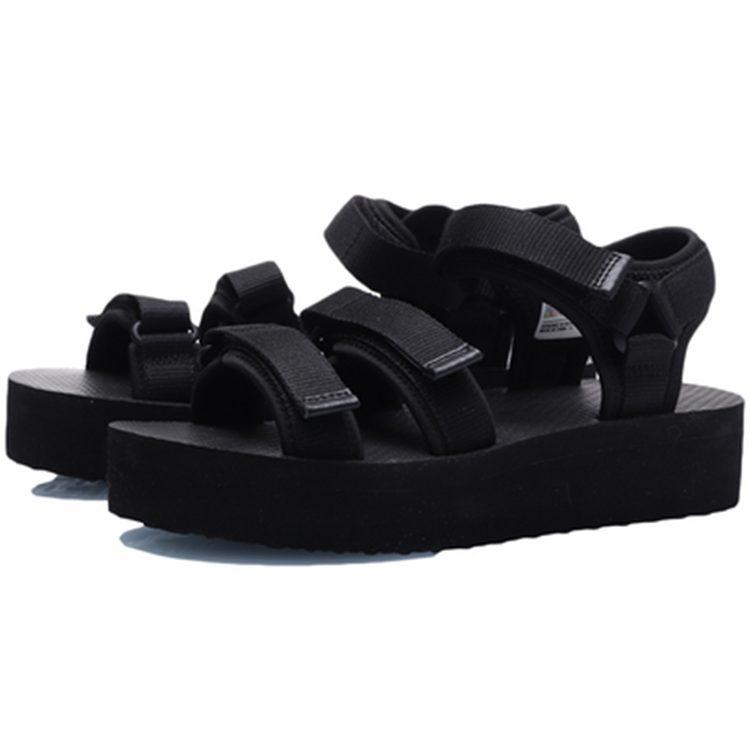 Li Ning Rutschfeste Abriebfeste Sportsandalen Damen Schwarz AGUP008-2