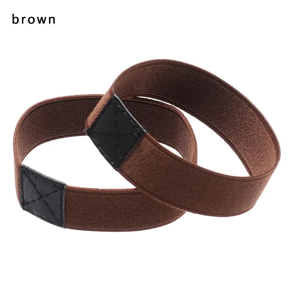 Anti-loose High Elastic Shoe Straps for Girls Women Hold Loose High Heels Flat 1 Pair Shoes Belts Solid Color Shoelaces