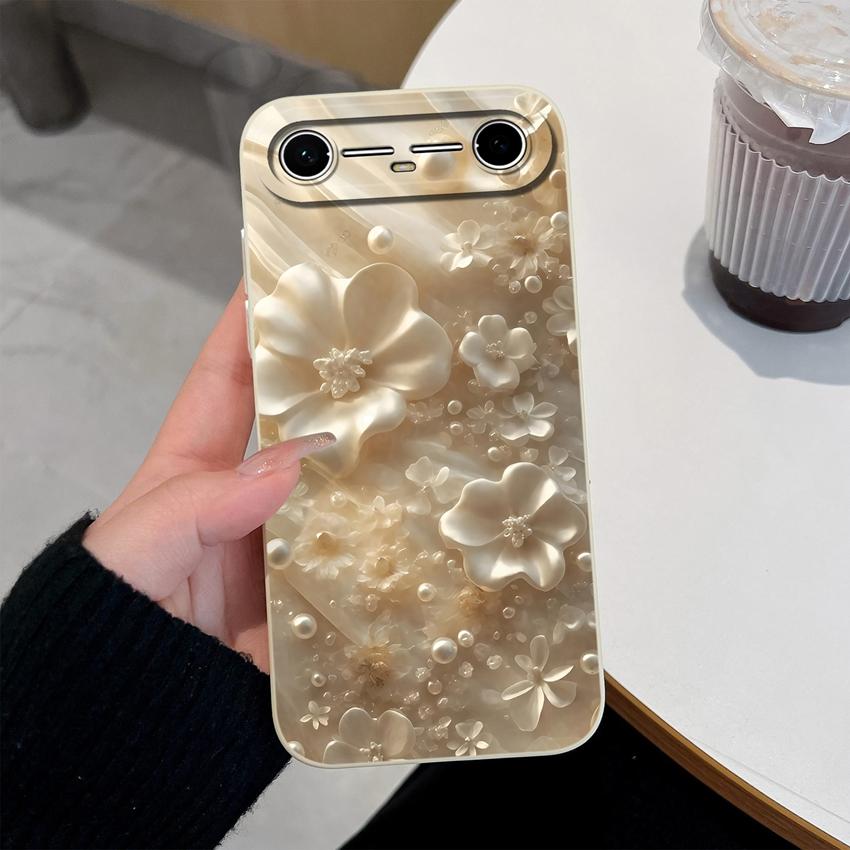 Voor Tecno Pova Slim / Spark Slim Telefoonhoes Olieverf Hart Liefde Mat Siliconen Hoesje Voor Tecno SparkSlim / PovaSlim Behuizing