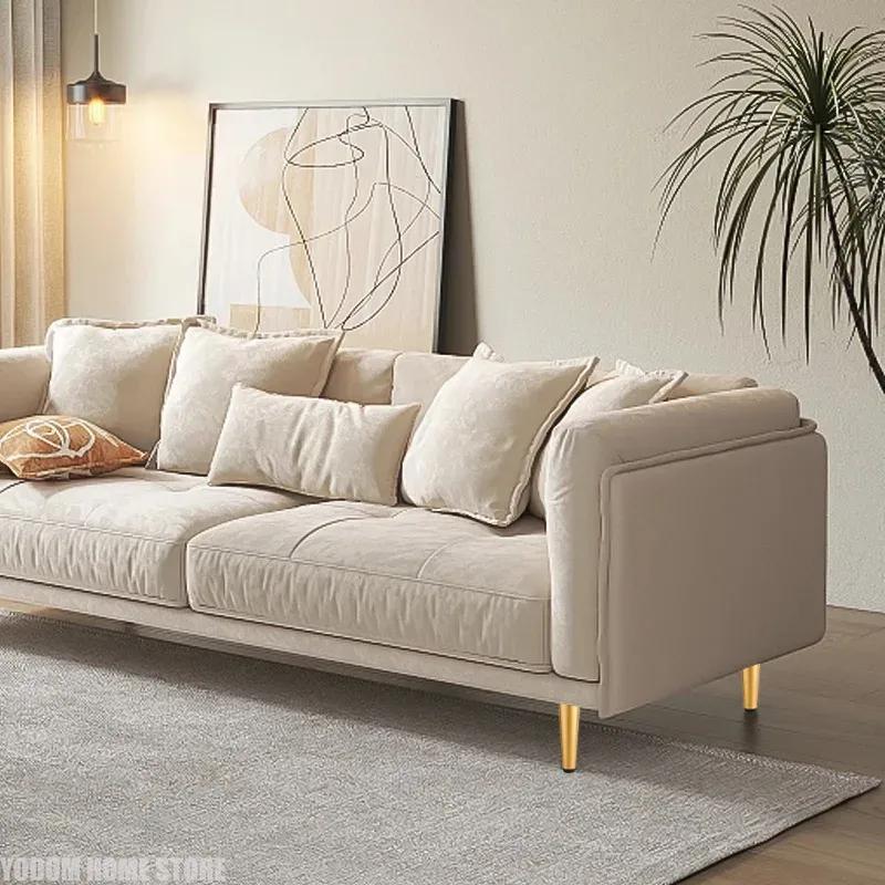 4 pcs Premium Stainless Steel Furniture Legs, Thickened Metal Support Feet for Sofa Coffee Table TV Cabinet Home Decoration