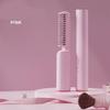 Lightweight Rechargeable Hair Straightener Brush Anti Scald Comb with Quick Heat Up Adjustable Temperature for Travel