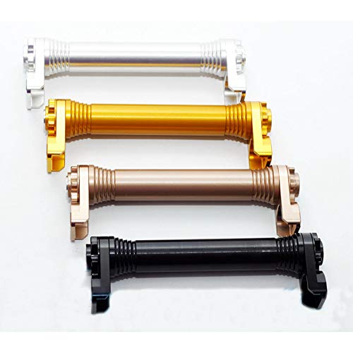 ACEOFFIX EasyWheel Extension Bar for Folding Bicycles, C Line/A Line Extension Rod (Silver)