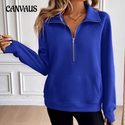 Herbst und Winter Damen Plus Size Loose Pullover Langarm Casual Sweatshirt Top