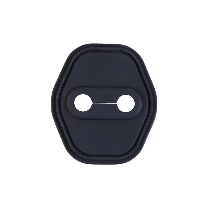 Compatible Silicone Shock-Absorbing Decorative Stickers for Wenjie M5/M7/EV/M9 Door Lock Latch Covers.