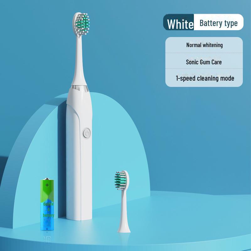 Rechargeable Ultrasonic Electric Toothbrush with Soft Bristles and Water Flosser