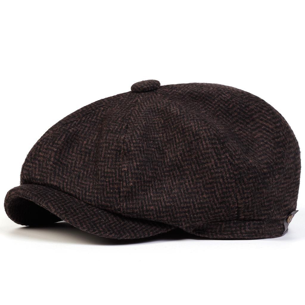 Gorra unisex de rombos estilo newsboy, boina clásica de artista, gorras de primavera otoño para exteriores y ocio, accesorios de viaje para mujeres y hombres
