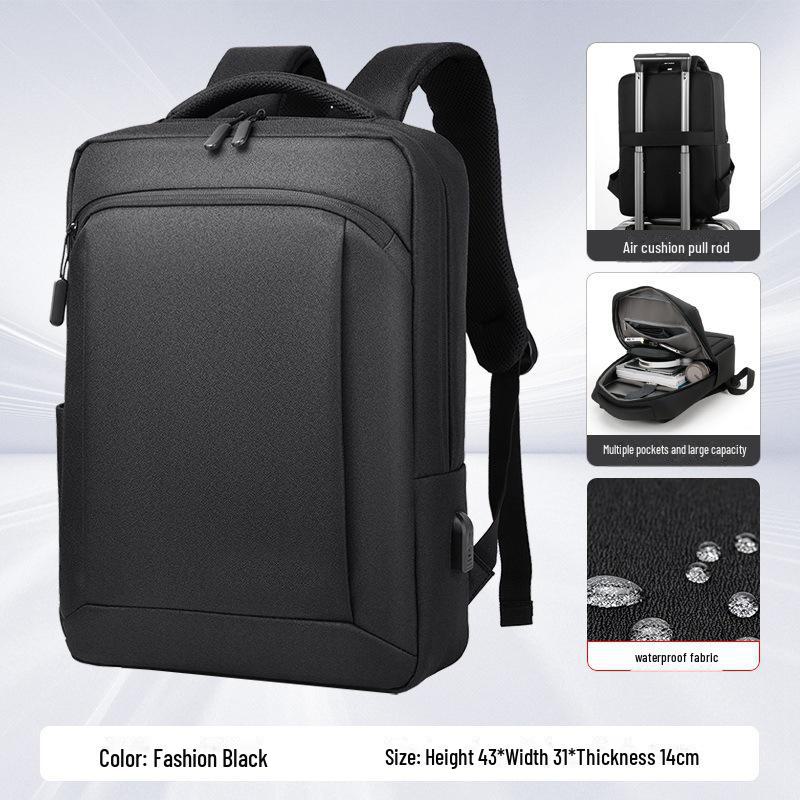 

Мужской модный водонепроницаемый рюкзак для ноутбука высокого класса для деловых поездок